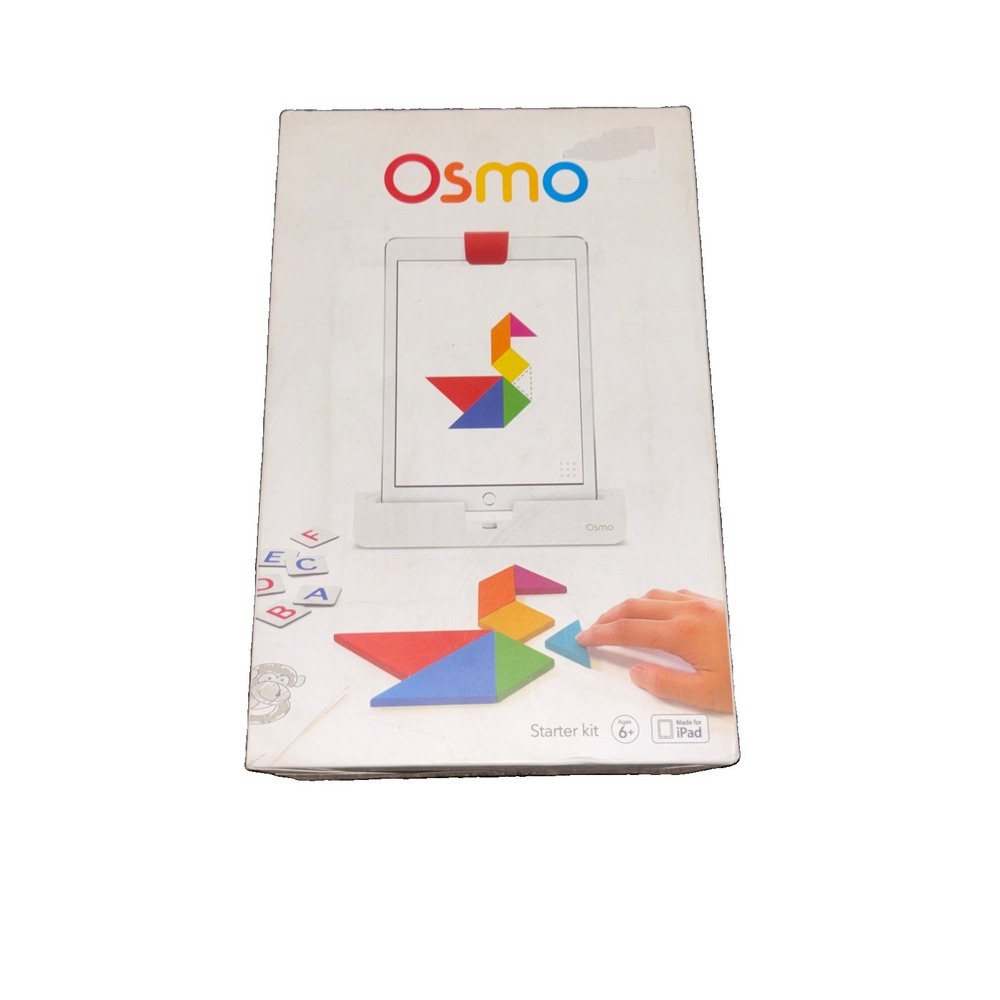 Osmo Play Beyond the Screen Starter Kit for iPad Tanagram Newton Words New
